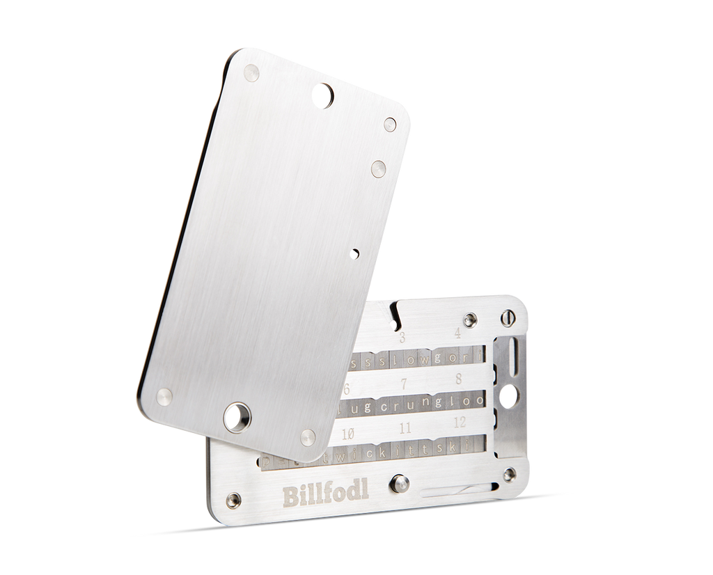 Ledger Billfodl Stainless Steel Recovery Seed Backup Tool